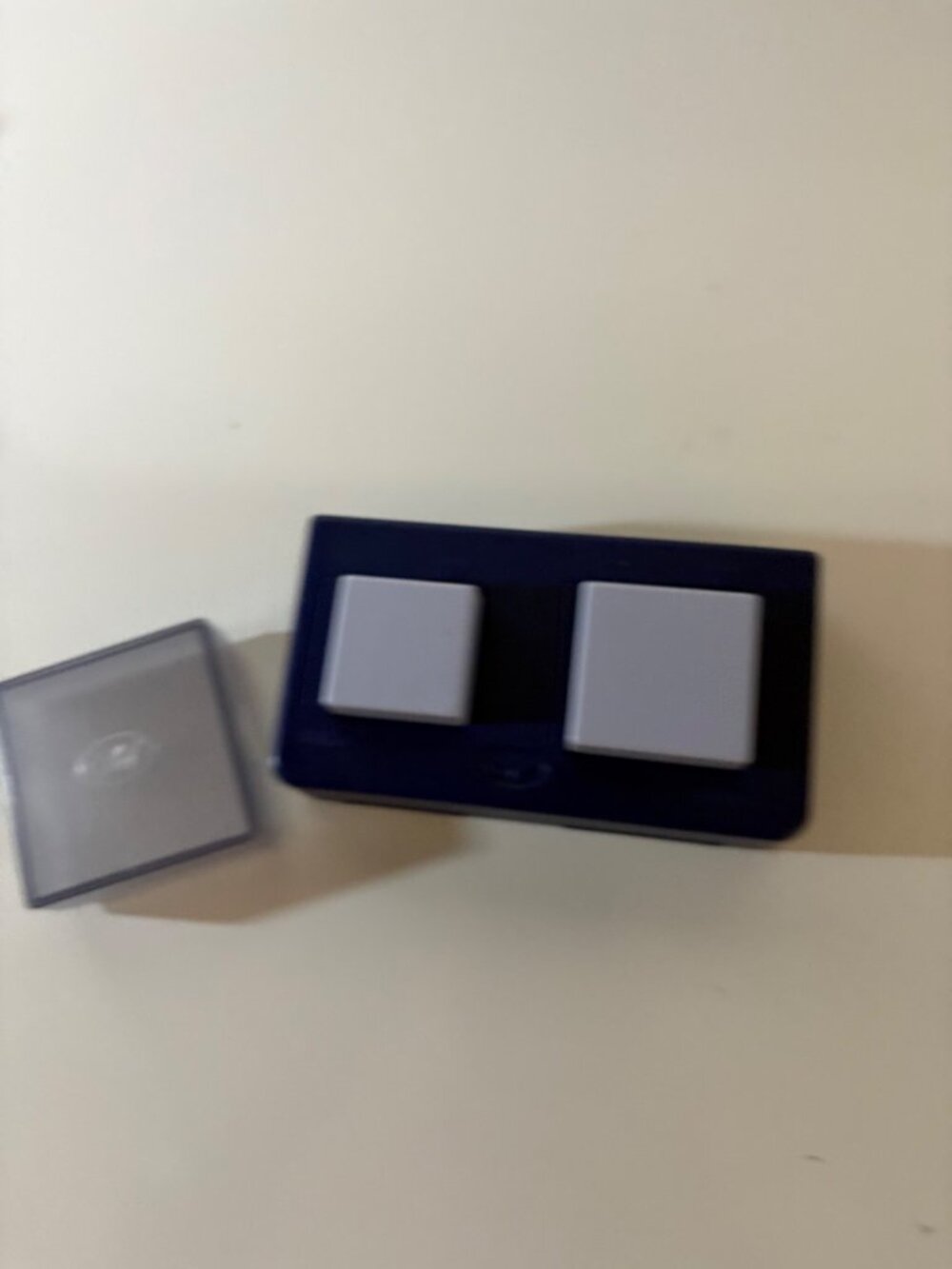 Creative Memories Square Maker Paper Punch 1.25" & 1.5" Squares Storage Case
